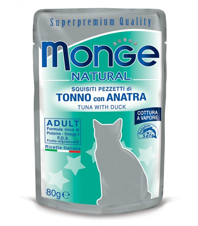 MONGE NAT BUSTA TONNO/ANATRA