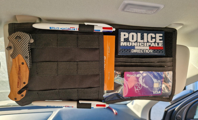 Organiseur de pare-soleil 