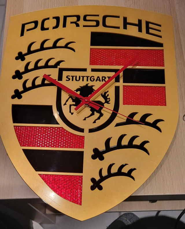 Horloge Porsche Plexi 