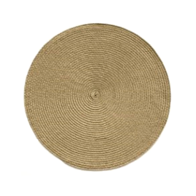 Set de table rond Tradition sable