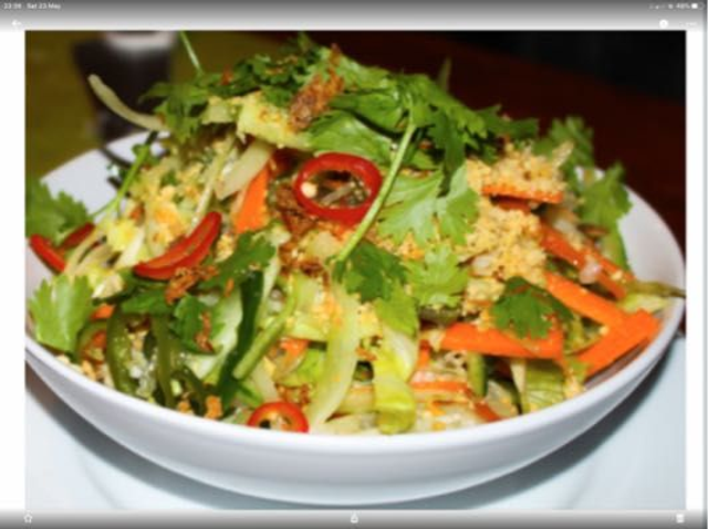 Vietnamese Salad (Peanuts ok?)