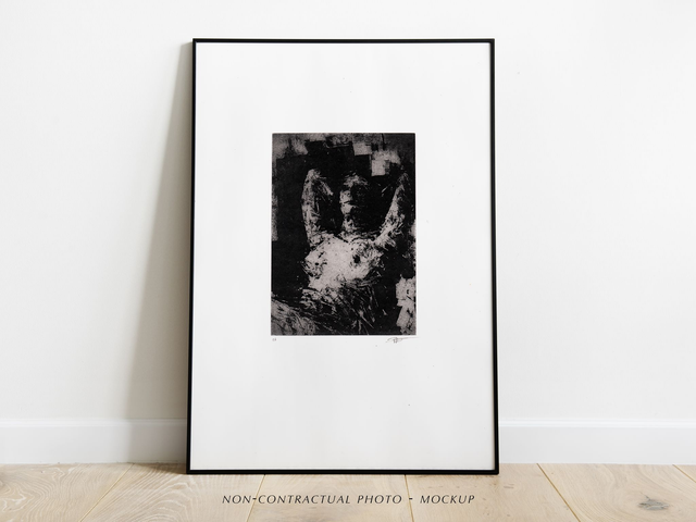 Fine art etching / Not framed / Portrait XIII