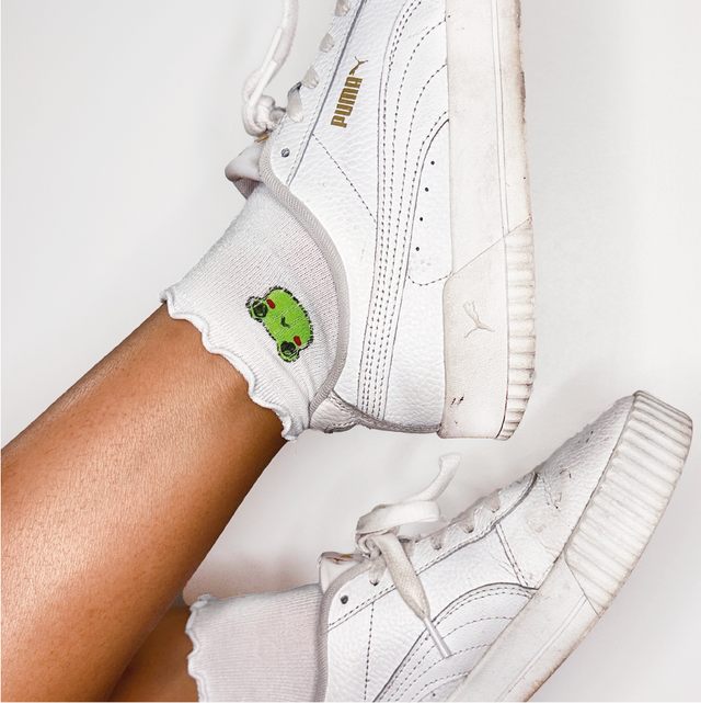 Chaussettes froggy head