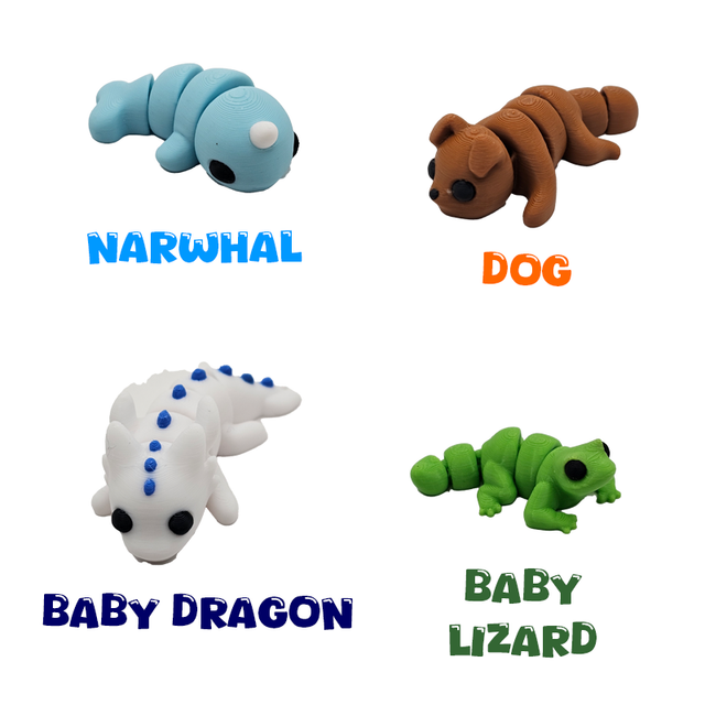 Minimals Fidget Toys (10)