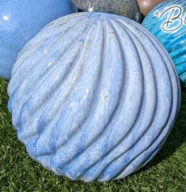 Boule “ Arielle Bleu azul “ ø 37