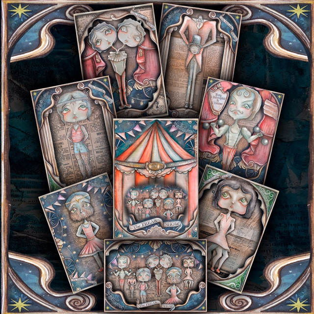 Pack de cartes - Freak Show