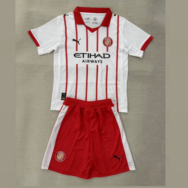 Conjunto camiseta + pantalón NIÑOS 1ª Girona- 25-26