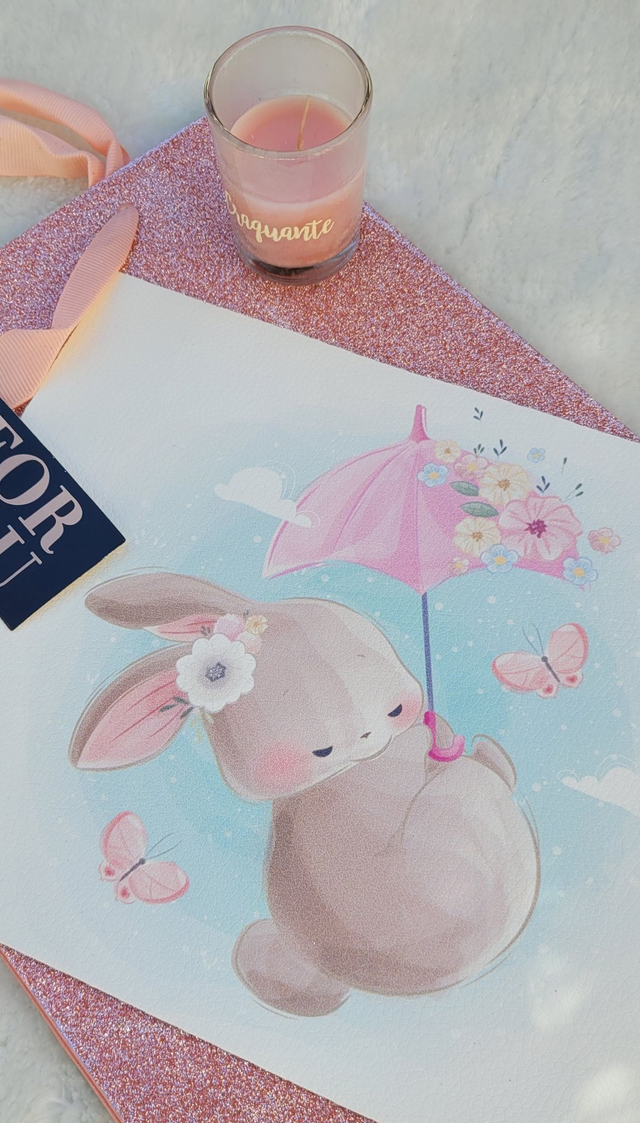 Pochette Lapin tendresse 2 collection Petit Chou
