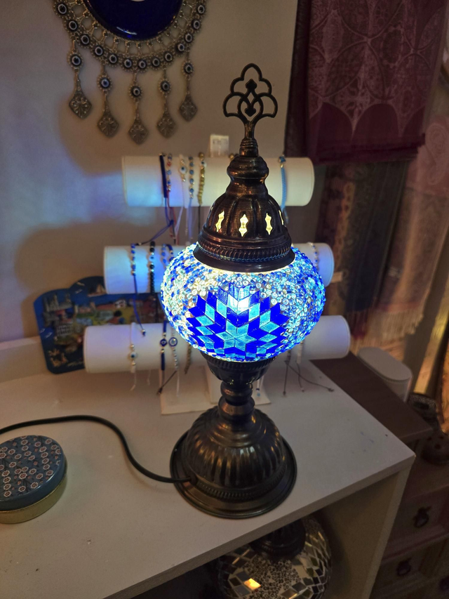 Medium Mosaic Table Lamp