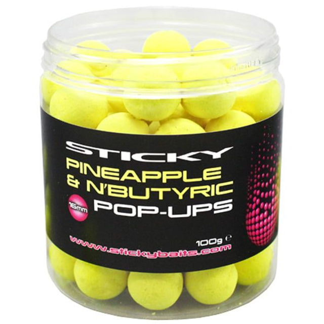 Sticky Bait Hi-Attract Pop Ups Pineapple & N Butyric