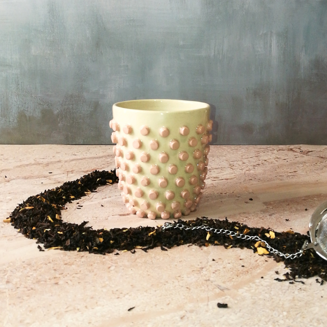 Tasse Pop rose saumon