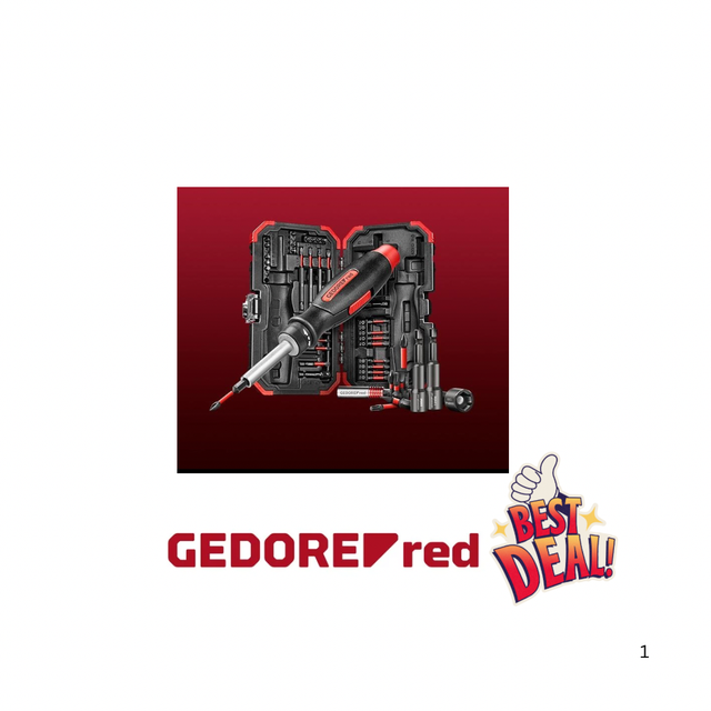 Gedore Torsions-Bit-Set 43-teilig