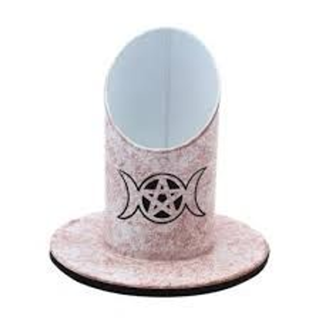 Salbeibrenner aus Eisen mit dreifachem Mond-und Sternenmotiv,9x8,5 cm