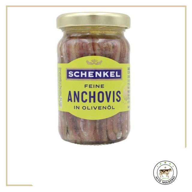 Schenkel Anchovis in Olivenöl 105g