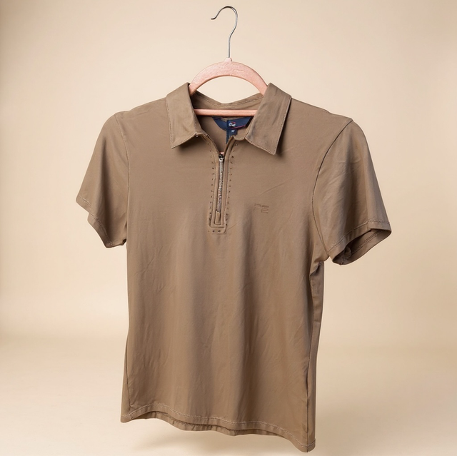 Premier Equine - polo scintillo beige - 38