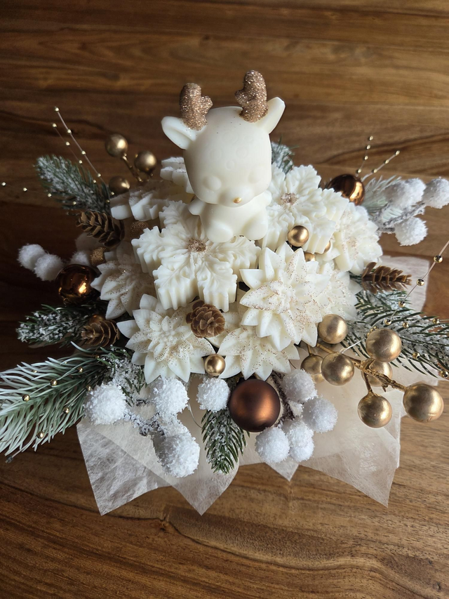 Bouquet fondant violette 