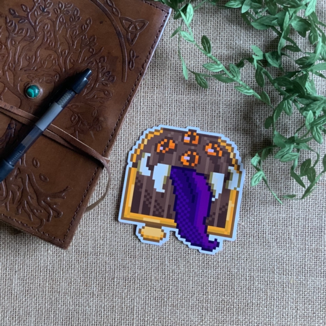 Mimic - 10cm Pixel Sticker