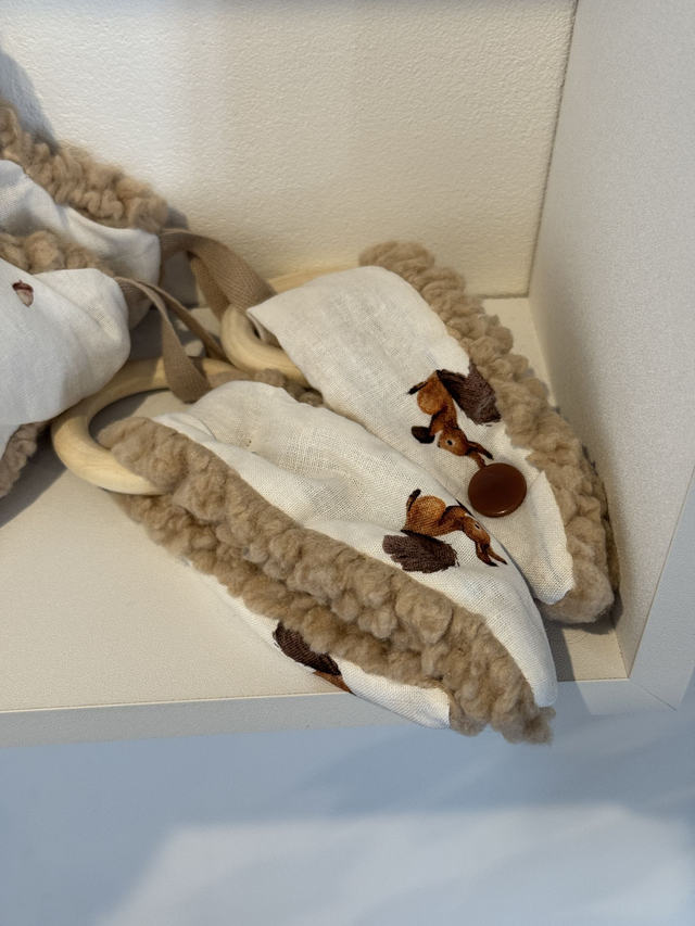 Doudou Nuage écureuil/marron ☁️