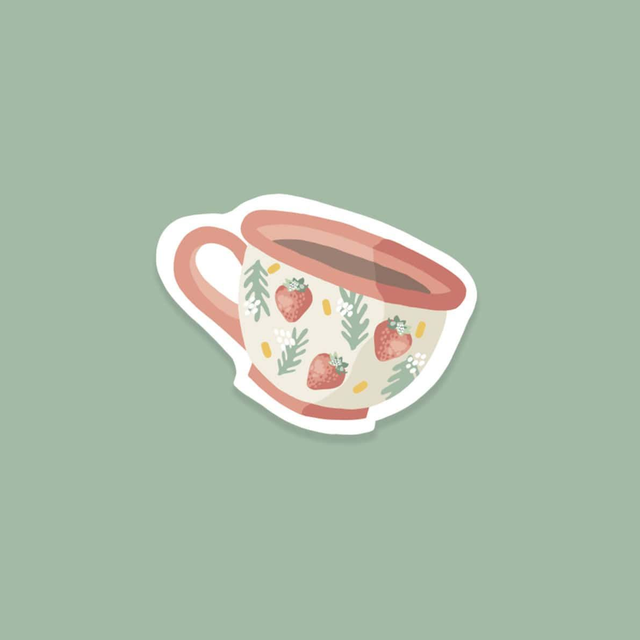 Stickers : La tasse de thé ☕