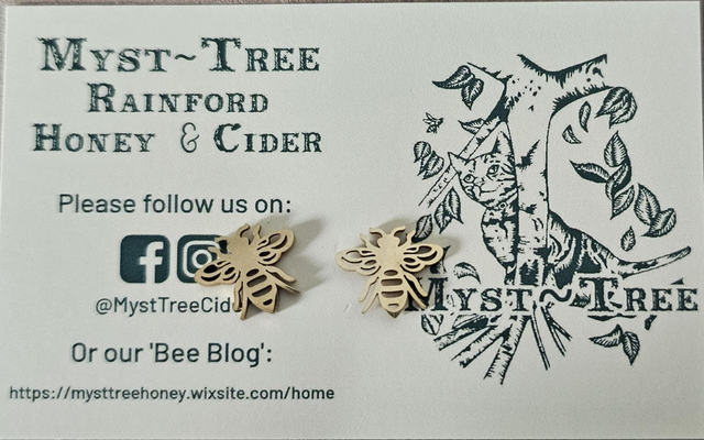 Small Bee Stud Earrings