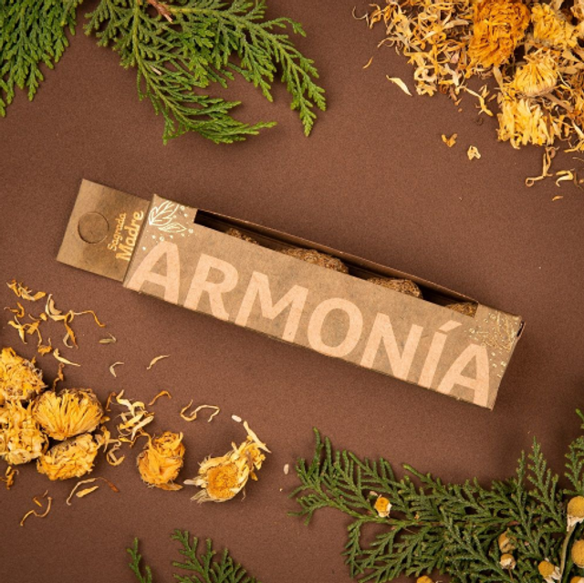 Bombita Herbal Armonía – Sagrada Madre (x4)