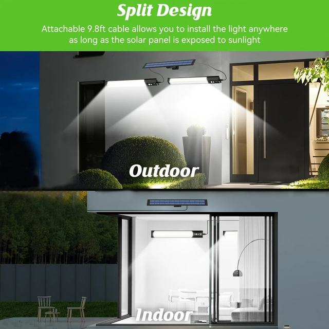 LihangStar Intelligent Solar Sensor Wall Light