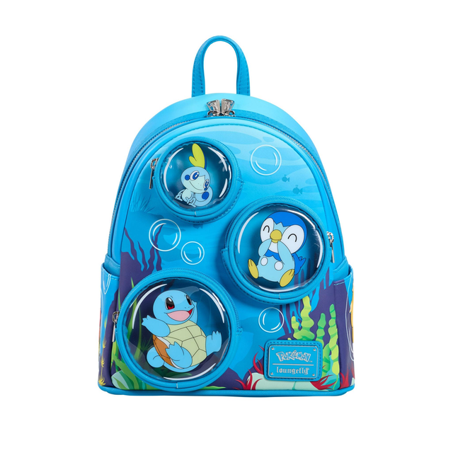 Loungefly Pokémon Mini Backpack Bubbles Water Pokémon