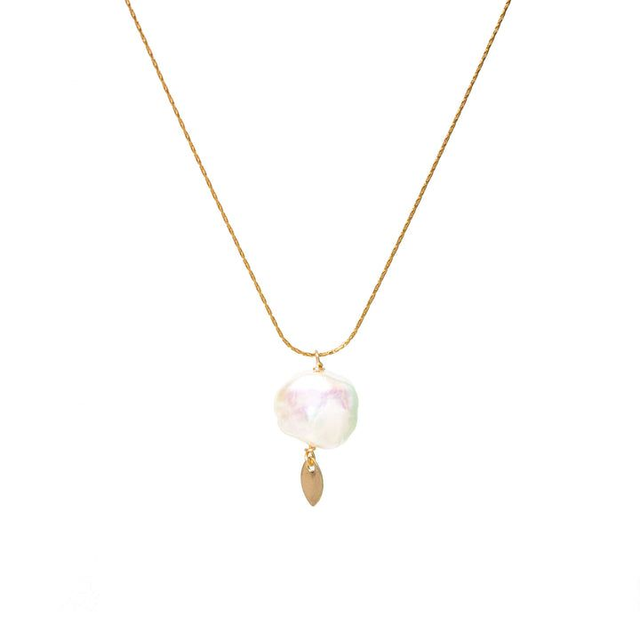 Sautoir - Perle baroque et pampille