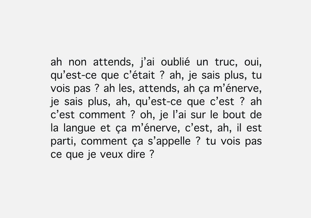 Le bout de la langue - carte postale