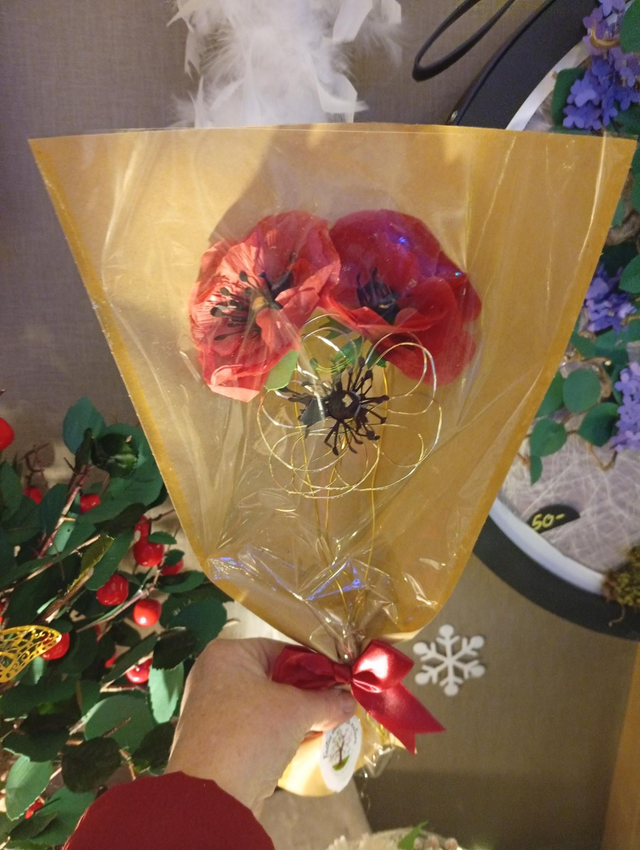 Coquelicot &amp; sa fleur en mode retrait uniquement 54690