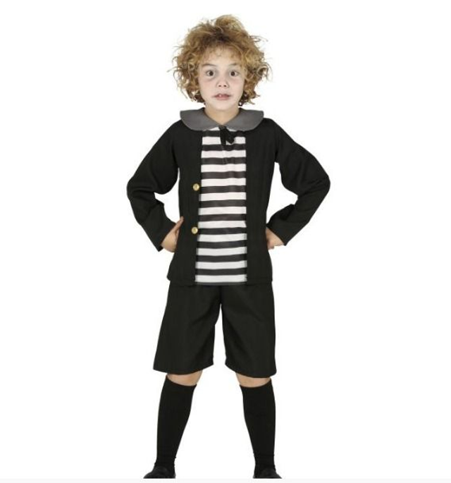 halloween ,  87681  BAMBINO addams  FANTASMA TAGLIA 3-4 ANNI
