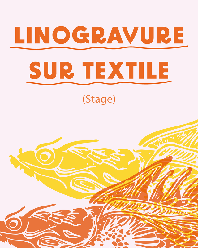 Linogravure sur textile (ados-adulte) 