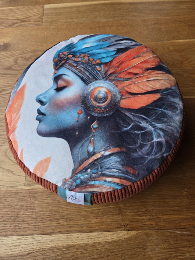 Zafu sacré femme chamane