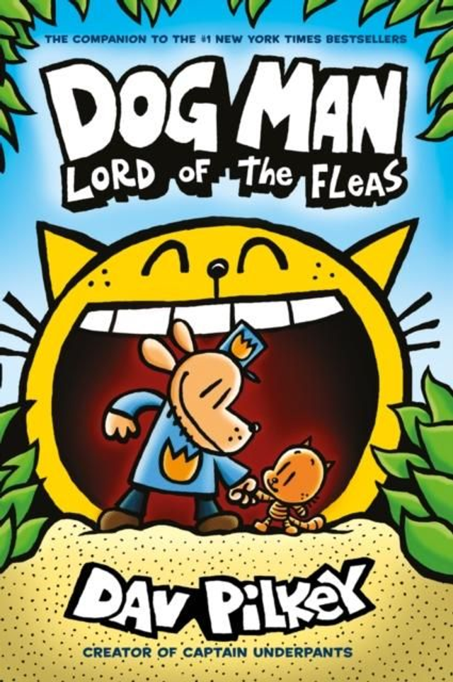 (AGE 6+) Dog Man 5: Lord of the Fleas