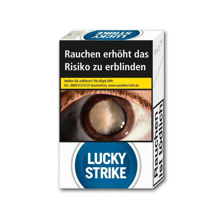 Lucky Strike Blue 8,70 €