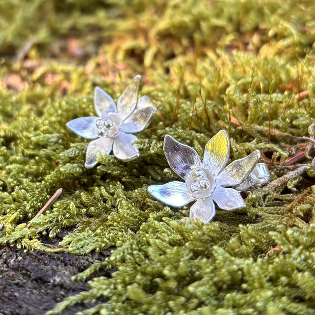 Boucles d’oreilles narcisses des poètes