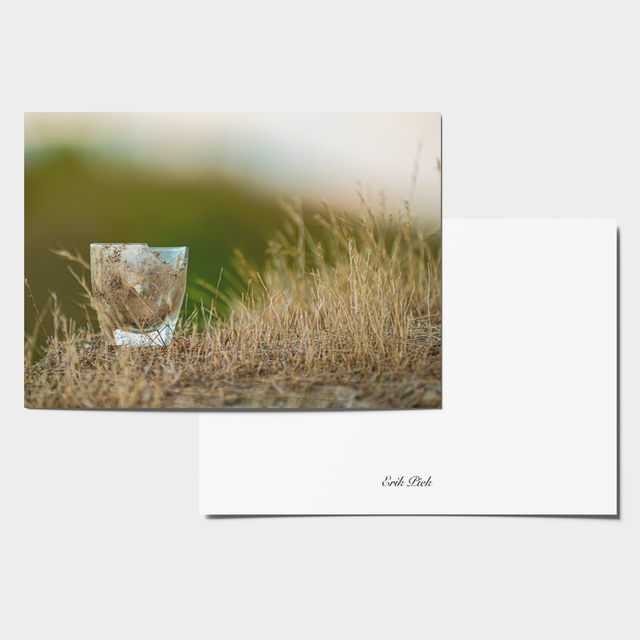 A6 kaart - Gebroken glas