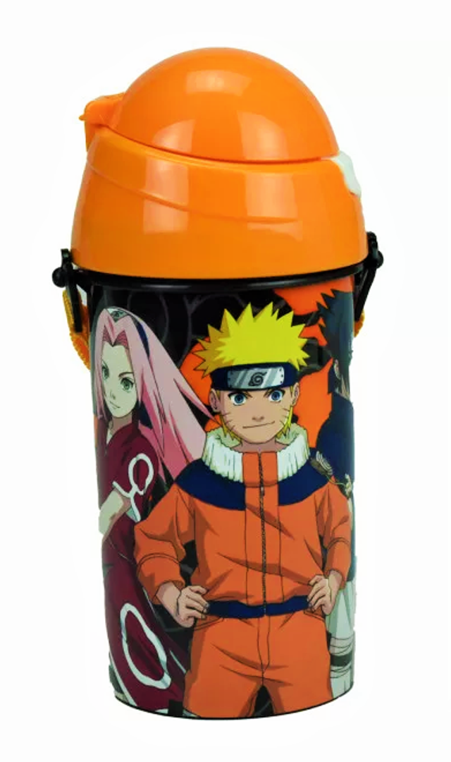 Bouteille de sport NARUTO Shippuden 500 ml avec sangle amovible