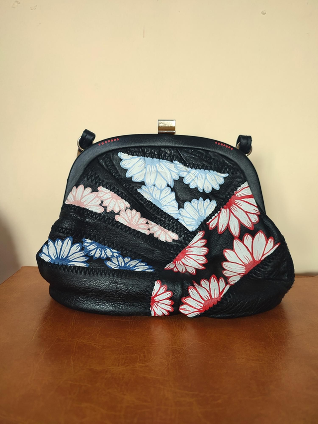 Vintage fleurit - Sac à bandoulière 