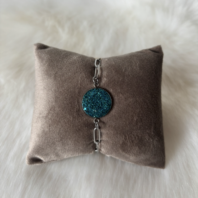 Bracelet Shiny bleu 