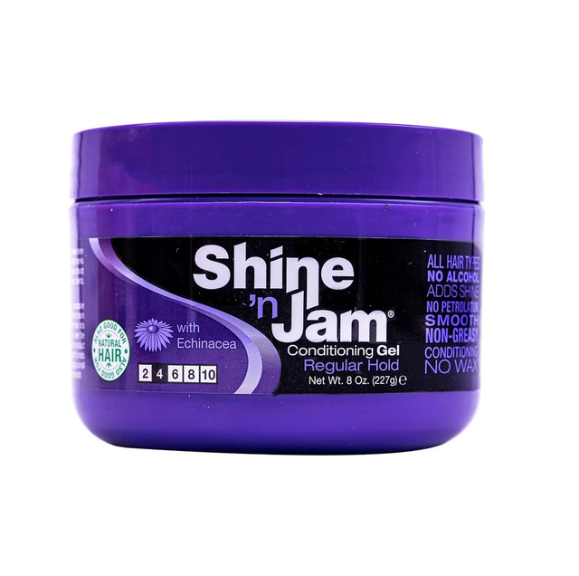 shine &#039;n&#039; jam conditioning gel regular hold 227g