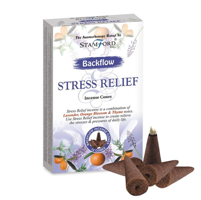 Cônes d'Encens Backflow Stamford - Soulagement du Stress