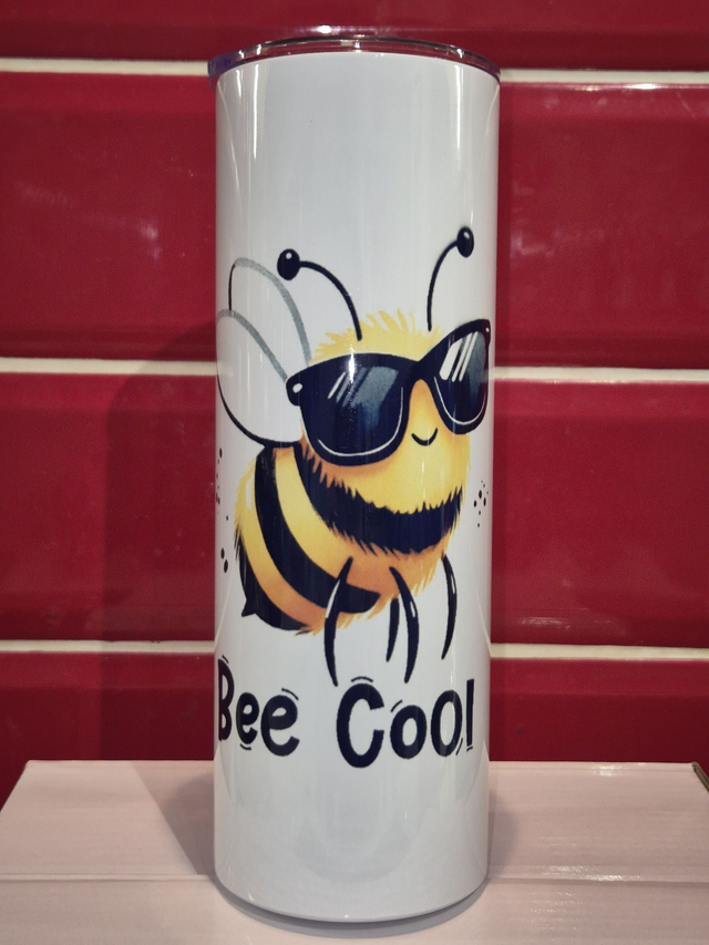 Cute Tumbler - Bee in Sunglasses - Bee Cool