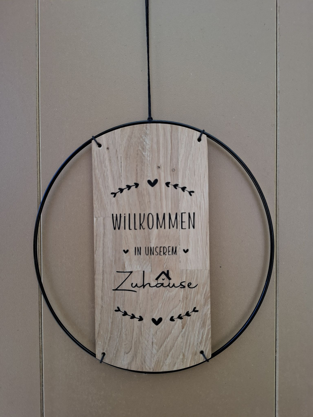 Türkranz "Willkommen"