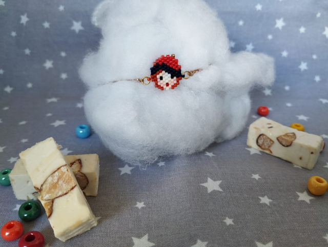 Bracelet poupée rousse