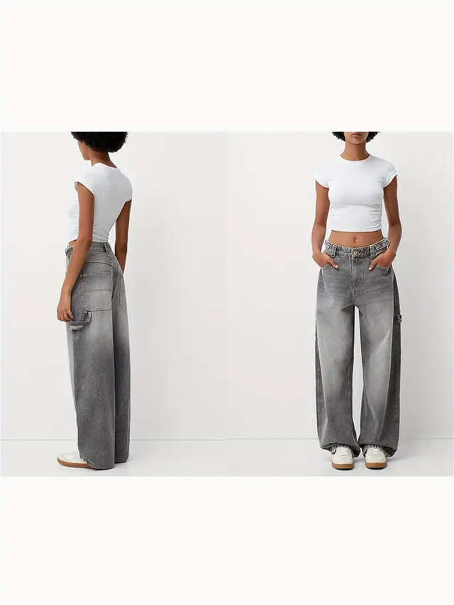 Women's loose wide leg pants