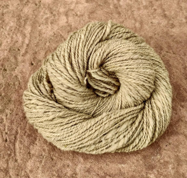 Écheveau de laine, baies de lierre, 65gr