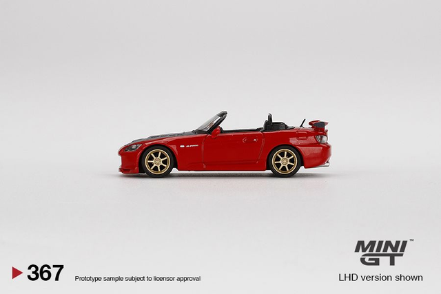 MGT00367 Mini GT 1/64 Honda S2000 (AP2) MUGEN New Formula Red (RHD)