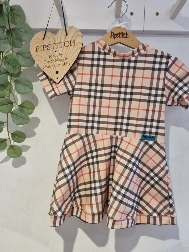 Skater Dress checked