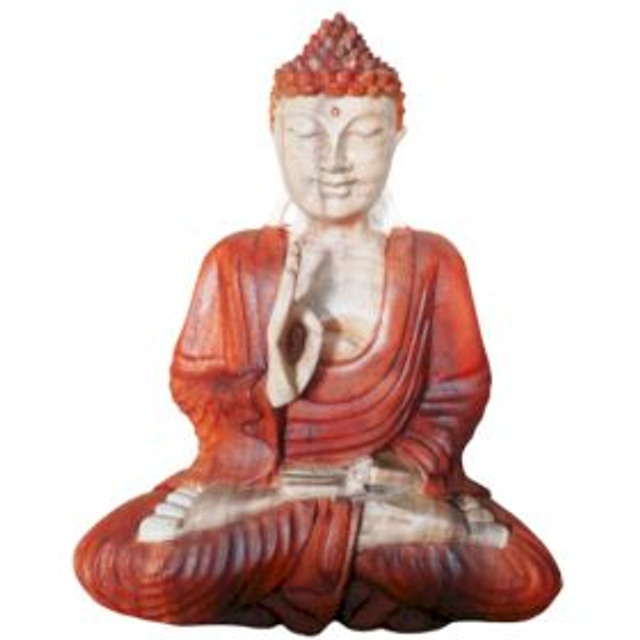 Hand Carved Buddha Statues - 30cm